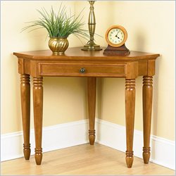 Home Styles Furniture Ponderosa Solid Wood Corner Laptop Desk in Pine