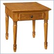 ADD TO YOUR SET: Home Styles Furniture Ponderosa Solid Wood End Table in Pine Finish