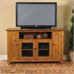 Home Styles Furniture Ponderosa Wood LCD/Plasma TV Stand in Pine