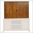 ADD TO YOUR SET: Home Styles Furniture Jamaican Bay Solid Wood Back Panel in Soft Mahogany Finish
