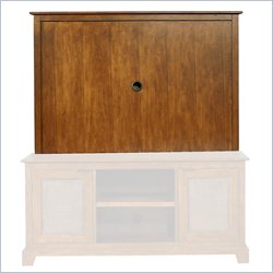 Home Styles Furniture Jamaican Bay Solid Wood Back Panel in Soft Mahogany Finish