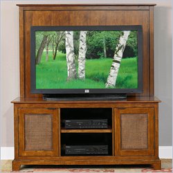 Home Styles Furniture Jamaican Bay 56 Inch Wood TV Stand in Mahogany