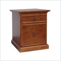 Home Styles Furniture Ponderosa Solid Wood Mobile File in Pine Finish