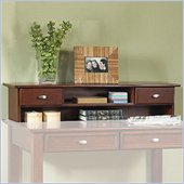 Home Styles Furniture Hanover Solid Wood Student Desk Hutch in Cherry Finish