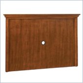 Home Styles Furniture Homestead Entertainment Center Back Panel in Distressed Warm Oak Finish