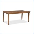 ADD TO YOUR SET: Home Styles Jamaican Bay Dining Table with Leaf in Soft Mahogany