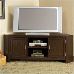 Home Styles Furniture City Chic Espresso Corner TV Stand