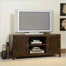 Home Styles Furniture City Chic Wood LCD/Plasma TV Stand in Espresso
