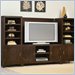 Home Styles Furniture City Chic Wood Entertainment Set in Espresso