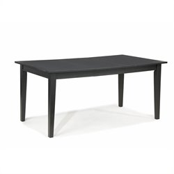 Home Styles Arts and Crafts Dining Table in Ebony