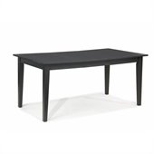 Home Styles Arts and Crafts Casual Dining Table in Ebony Finish
