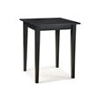 ADD TO YOUR SET: Home Styles Arts & Crafts Bistro Casual Dining Table in Ebony Finish