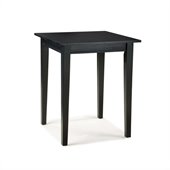 Home Styles Arts & Crafts Bistro Casual Dining Table in Ebony Finish