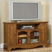 Home Styles Country Casual Wood LCD/Plasma TV Stand in Distressed Oak Finish