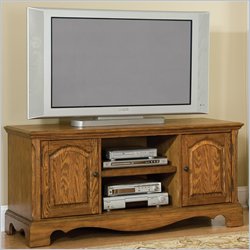 Home Styles Country Casual Wood LCD/Plasma TV Stand in Distressed Oak Finish