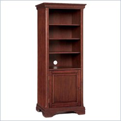 Home Styles Lafayette Wood Media Pier in Cherry