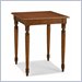 Home Styles Homestead Square Bistro Table in Distressed Warm Oak Finish