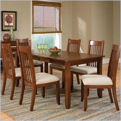 Home Styles Hanover 7 Piece Dining Set in cherry