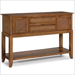 Home Styles Jamaican Bay Side Board Server in Soft Mahogany