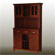 Home Styles Furniture Cherry Buffet with 2-Door Hutch