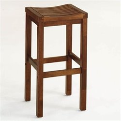 Home Styles Furniture 29 Solid Hardwood Backless Bar Stool in Oak