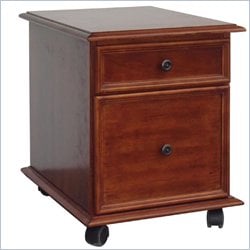 Home Styles Homestead Mobile File in Warm Oak
