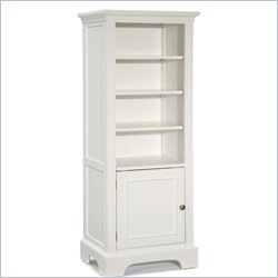 Home Styles Naples Pier Cabinet in White