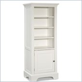 Home Styles Naples Pier Cabinet in White