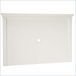 Home Styles Naples Back Panel in White
