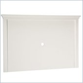 Home Styles Naples Back Panel in White