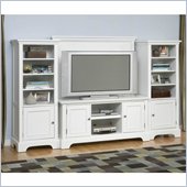Home Styles Naples Entertainment Credenza with Cabinets Set