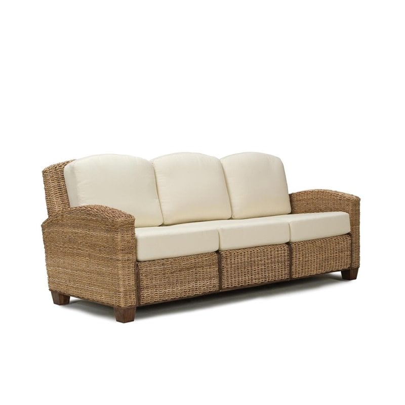 Home Styles Cabana Banana 3 Section Sofa in Honey