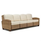 Home Styles Cabana Banana 4 Section Sofa in Honey