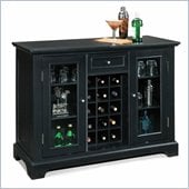 Home Styles Bedford Home Bar Cabinet in Ebony