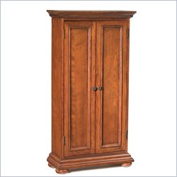 Home Styles Homestead Media Cabinet in Warm Oak