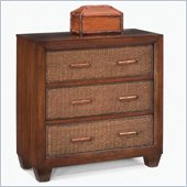 Home Styles Cabana Banana 3 Drawer Chest in Cocoa Finish