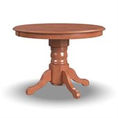 Home Styles Furniture Cottage Oak Pedestal Casual Oak Dining Table