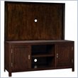 Home Styles Furniture City Chic Espresso Wood TV Stand with Back Panel