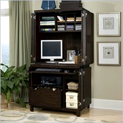 Home Styles Furniture City Chic Cabinet & Hutch in Espresso