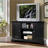 Home Styles Bedford Entertainment Corner TV Stand in Ebony