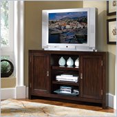 Home Styles City Chic Entertainment Corner TV Stand in Espresso