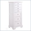 ADD TO YOUR SET: Home Styles Naples Lingerie Chest / Jewelry Armoire in White Finish