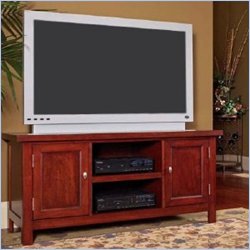 Home Styles Furniture Hanover Wood LCD/Plasma TV Stand in Cherry