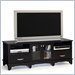 Home Styles Furniture Manhattan Black Wood LCD/Plasma TV Stand