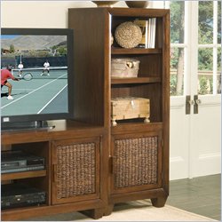 Home Styles Cabana Banana Audio Pier Cabinet in Cocoa Finish by Home Styles