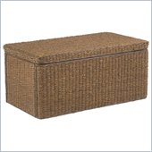 Home Styles Cabana Banana Large Storage Blanket Chest in Cocoa Finish