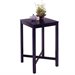Home Styles Furniture Contour Black Solid Wood Pub Table