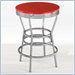 Home Styles Furniture Soda Shoppe Pub Table with Red Top