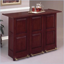 Home Styles Furniture Cherry Folding Home Bar