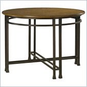 Home Styles Oak Hill Round Casual Dining Table in Oak Finish